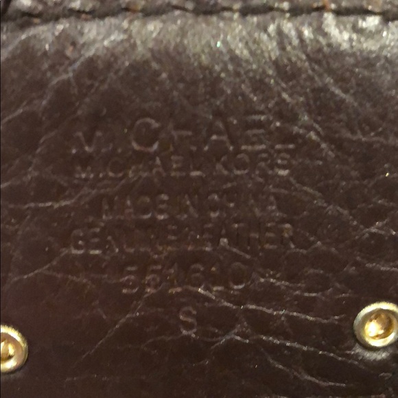 Michael Kors brown leather braided belt - Picture 5 of 8